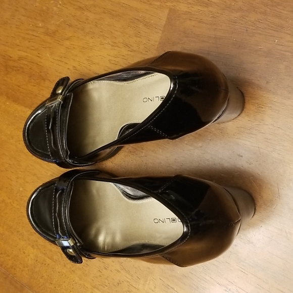 Black shoes size 7.5 - Picture 6 of 9